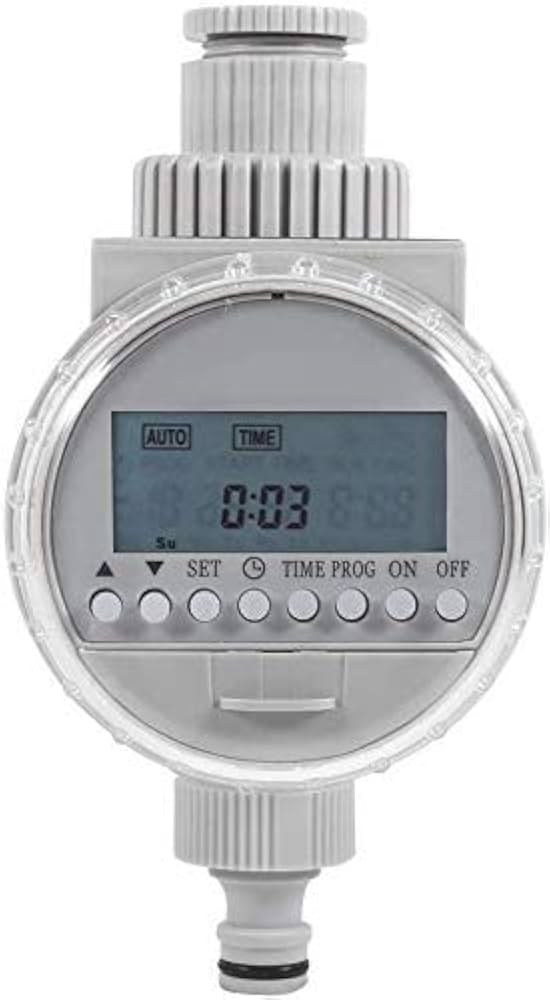 【ワケアリ新品】自動水やりタイマー Amazon.co.jp: 自動水やり かんたん水やりタイマー雨センサー付